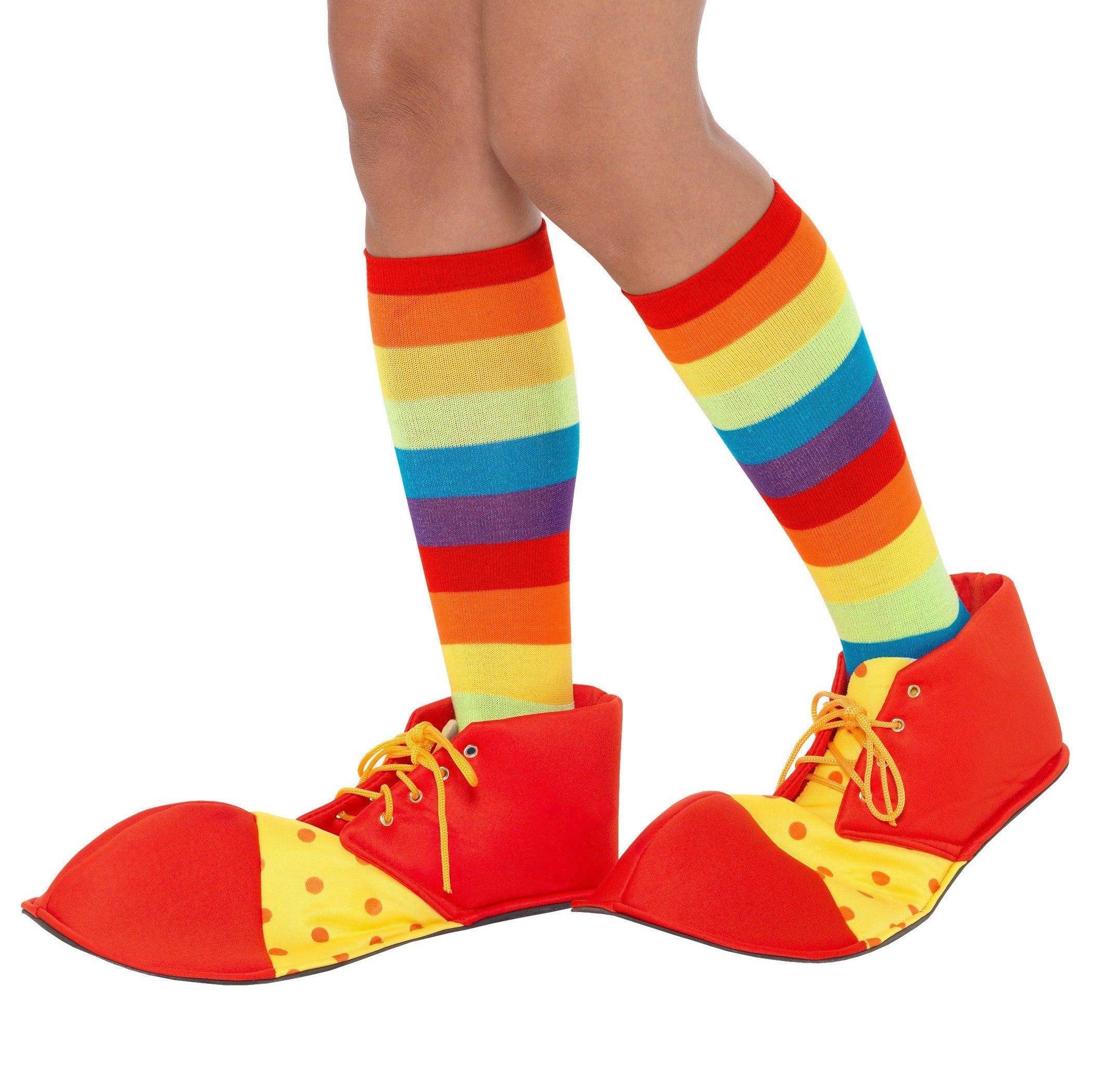 Zapatos de Payaso Amarillos y Rojos Complementos Payasos Guirca